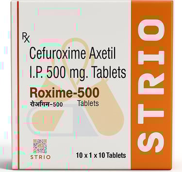 ROXIME-500, ANTIBIOTIC BY STRIO HEALTHCARE