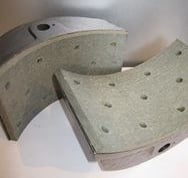 overhead crane brake shoes relined by the brake experts at 260-426-3331