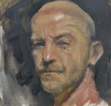 Turning point - Óleo sobre tela - 30cm x 30cm