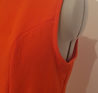 robe sur-mesure orange Lille
