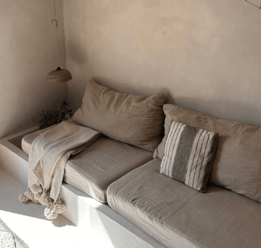 diy canapé béton cellulaire tulum ibiza style béton ciré