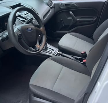 Front seat deep cleaning interior auto detailing Jackson Michigan
