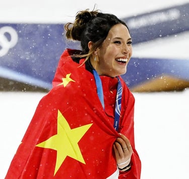 Artikel Roland van Erven over Eileen Gu