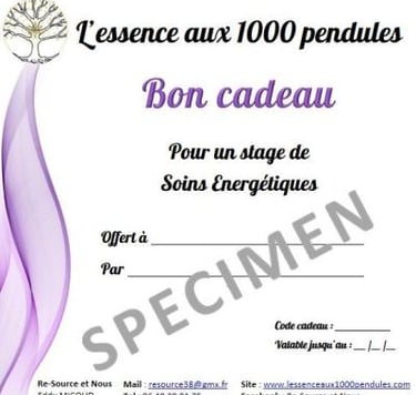 Bon et chéque cadeau