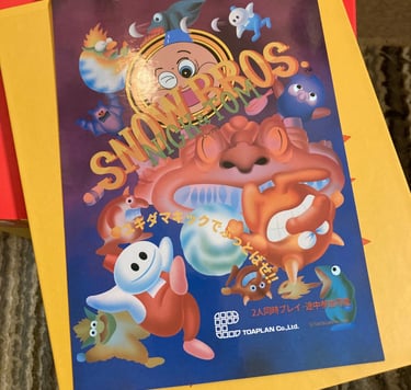 Snow Bros. Special Collector's Edition Arcade Flyer