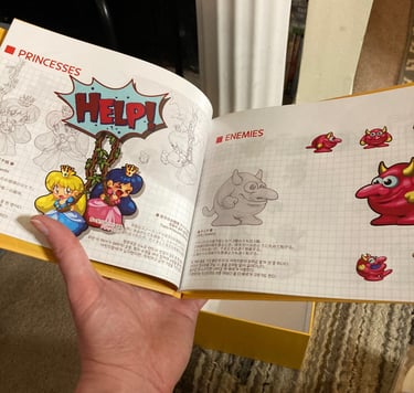 Snow Bros. Special Collector's Edition Art Book Interior