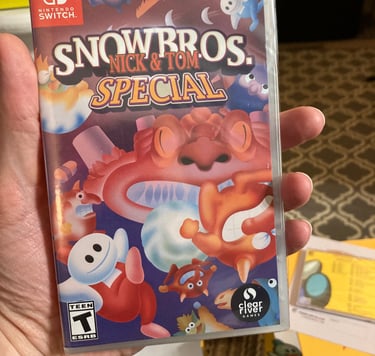 Snow Bros. Special Collector's Edition Game Case