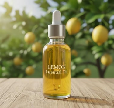 “Natural Lemon Oil from India – Cleaning, Detergent & Fragrance Industry Grade”