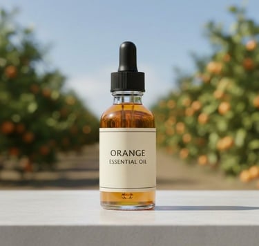 “Sweet Orange Essential Oil – Citrus Rich Aroma for Candles & Aromatherapy Export”
