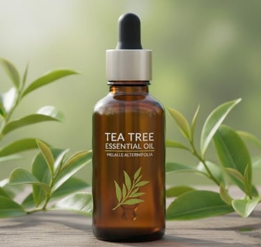 “Tea Tree Essential Oil with Natural Antibacterial Properties – Export Quality from India”