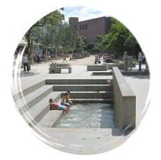 Parque de las pies descazados de medellin