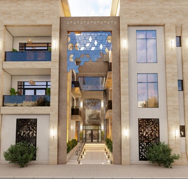 مشروع الشقق السكنية داخل حي المهدية من تصميم وتنفيذ شركة دليل البناء للتطوير العقاري