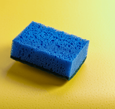 a sponge