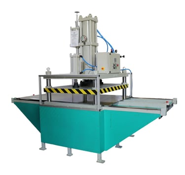 Custom made blister cutting press machine as per clients requirements manufractured by national pnuematic systems