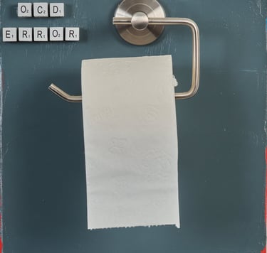 OCD Error Artwork by Artist Henk Tieten