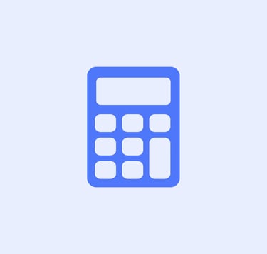 logo calculatrice, gestion de paie