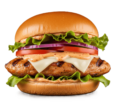 Grilled Chicken Burger from PremiYum Foods!