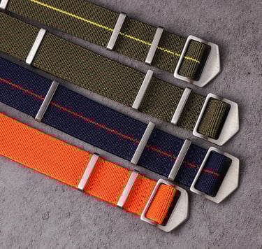 Pinless Elastic Nylon Strap