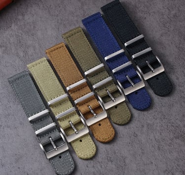 2 PCS Canvas style Watch band