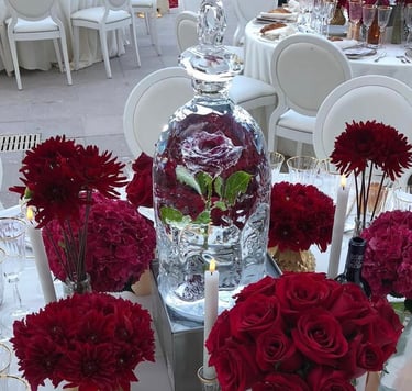 centro de mesa de hielo para bodas en buenos aires
