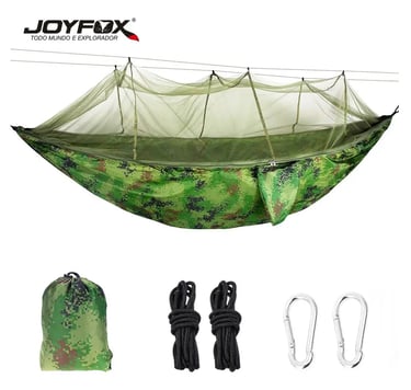 Rede de Dormir Joyfox com Mosquiteiro Camuflada 