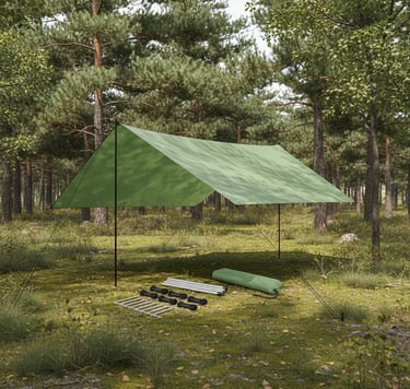 Gazebo / Tenda Camping Joyfox 5x3m (com postes)
