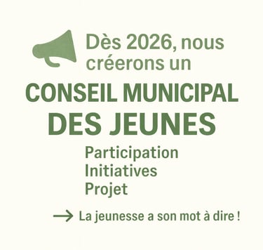 Conseil municipal des jeunes