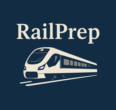 RailPrep logo - UK train driver psychometric tests and interview