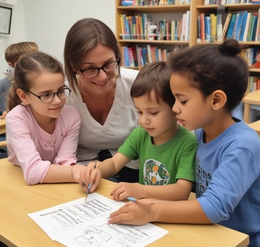 A woman with glasses is performing a treatment or examination on a person lying down on a table in an office setting. The person on the table is wearing a mask and appears to be receiving some form of therapy. The room is neutral in color with vertical blinds covering a window, and there is a small fan on the floor.