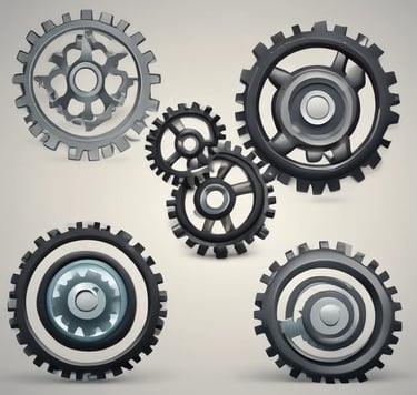 blue and white striped round textile