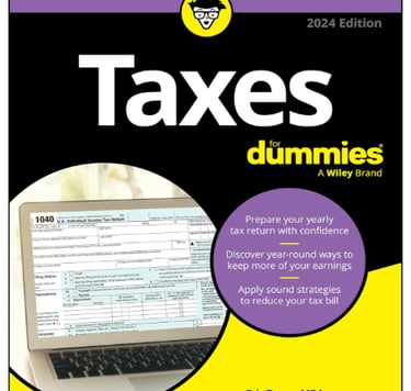 Taxes  For  Dummies 2024 Edition: A beginner-friendly book to help you confidently file your taxes
