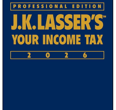  J.K.  Lasser’s Your Income Tax 2026 Professional Edition