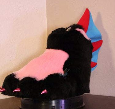 High Quality Image Of Fursuit Foot Paw