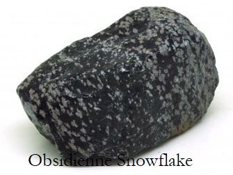 Obsidienne Snowflake