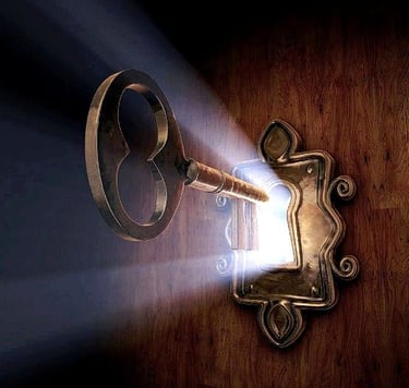 Symbolism of the Key of David's house