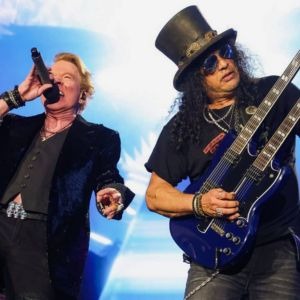 Foto do Guns n Roses atividades de musicas em inglês do site Eldren Piva