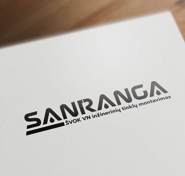 Logotipo kūrimas įmonei Sanranga