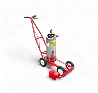 Model 20 hand pump parking lot paint striping machine for painting lines on parking lots