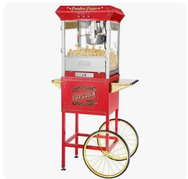 popcorn machine rental