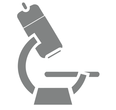 Icono de microscopio simbolizando técnicas avanzadas en medicina estética
