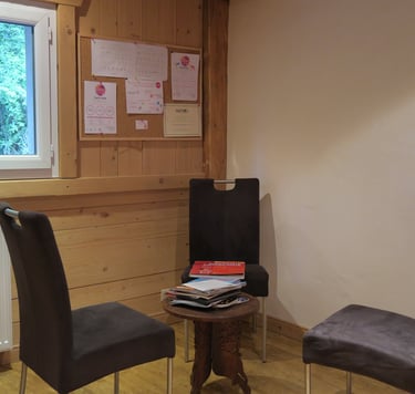 Salle d'attente du cabinet MJM