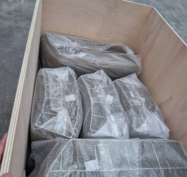 Complete Demister and Wet-filter scrubber for Inert Gas Generator ready for shipment