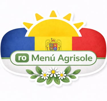 icona menu bandiera romania