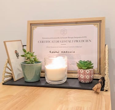 Certificat Praticien Gestalt Ronan Marchix Versailles