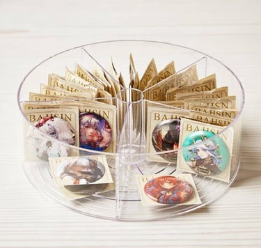 rotating PET candy snack organizer wholesale