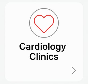 Find cardiology clinics in karnal