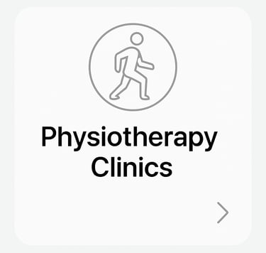 Find physiotherapy clinics in karnal
