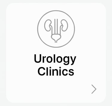Find urology clinics in karnal