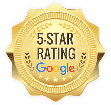 5-star rating google badge