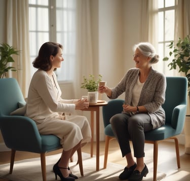 a person is holding a surfboard in the air